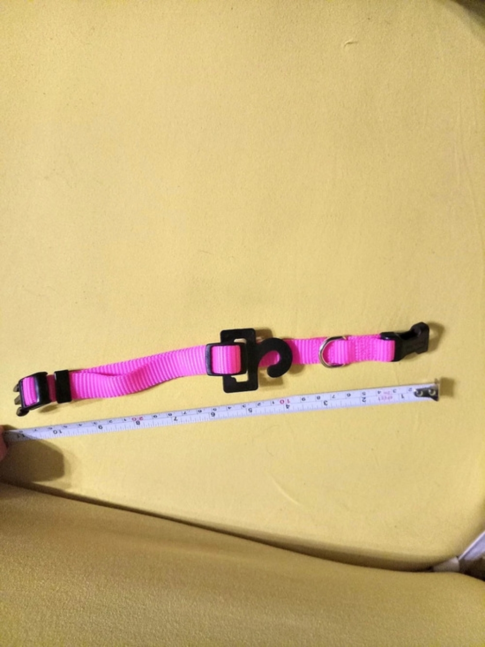 Pink Adjustable Dog Collar